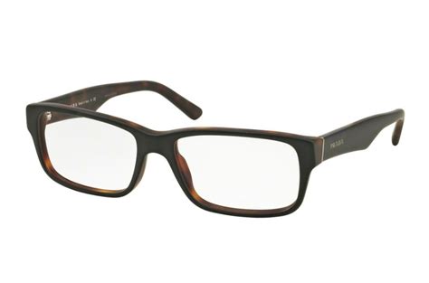 prada pr 16mv ubh1o1 top black matte tortoise frames only|Prada Eyeglass Frames PR16MV .